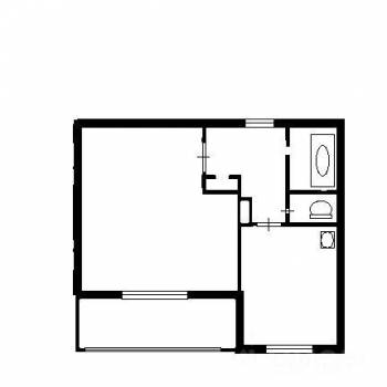 Продается 1-комнатная квартира, 34 м²