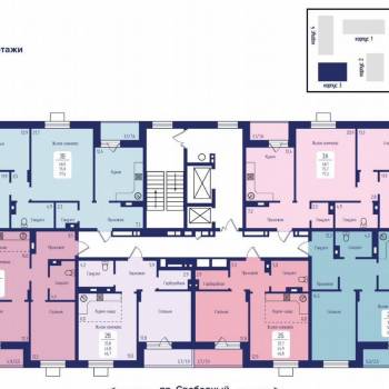 Продается 2-х комнатная квартира, 46,8 м²