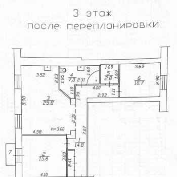 Продается 3-х комнатная квартира, 76,7 м²