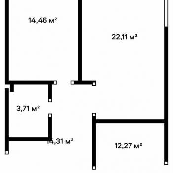 Сдается 2-х комнатная квартира, 68 м²