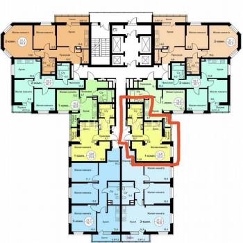 Продается 1-комнатная квартира, 32,4 м²