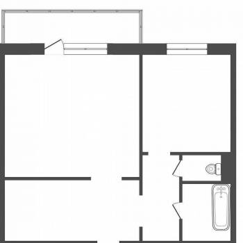 Продается 1-комнатная квартира, 42 м²