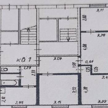 Продается Многокомнатная квартира, 64,9 м²