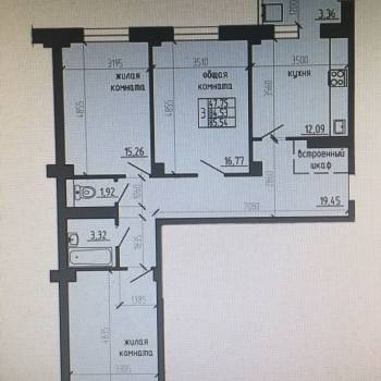 Продается 3-х комнатная квартира, 85,7 м²