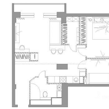 Сдается Многокомнатная квартира, 60 м²