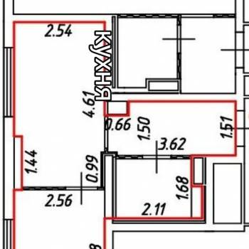 Сдается 1-комнатная квартира, 30 м²