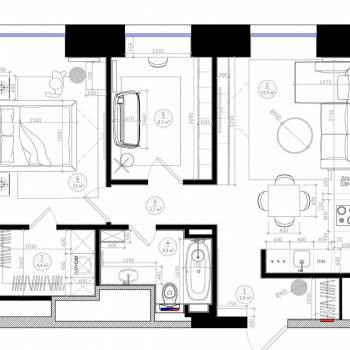 Продается 2-х комнатная квартира, 58,2 м²