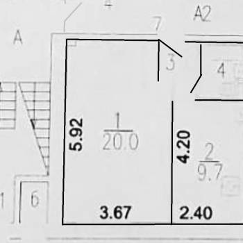 Продается 1-комнатная квартира, 34,9 м²