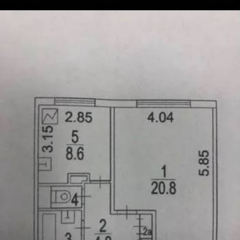 Сдается 1-комнатная квартира, 39,9 м²