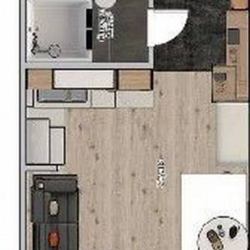 Продается 1-комнатная квартира, 19,2 м²