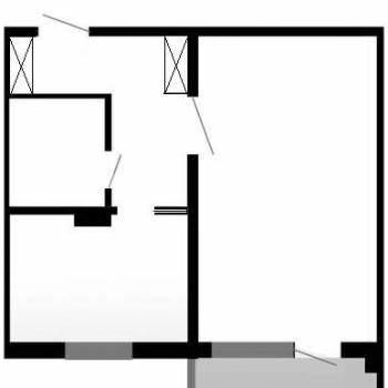 Сдается 1-комнатная квартира, 37,4 м²