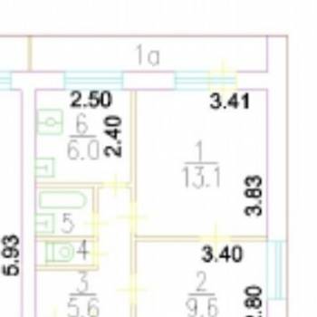 Сдается 2-х комнатная квартира, 38 м²