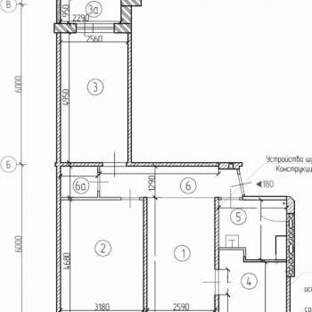 Сдается Многокомнатная квартира, 62,5 м²