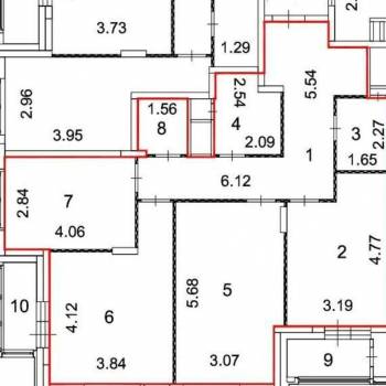 Продается 3-х комнатная квартира, 89,9 м²