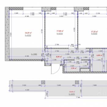 Продается 3-х комнатная квартира, 99,3 м²