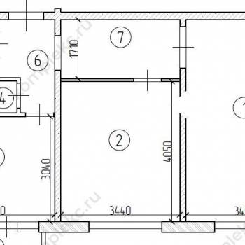Сдается 2-х комнатная квартира, 58 м²