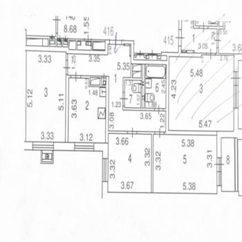 Сдается Многокомнатная квартира, 83 м²