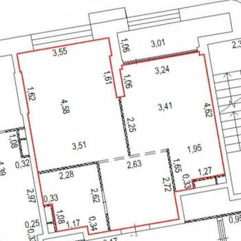 Продается 2-х комнатная квартира, 44,5 м²