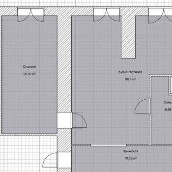 Продается 2-х комнатная квартира, 63,2 м²