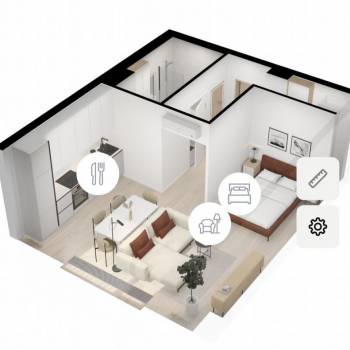 Продается 1-комнатная квартира, 37 м²