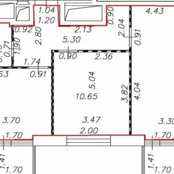 Продается 2-х комнатная квартира, 62,8 м²