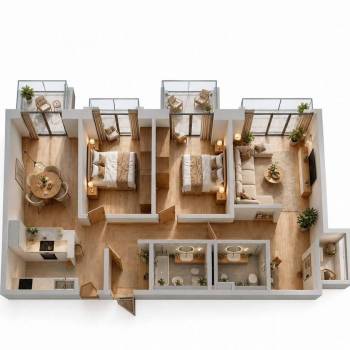 Продается 3-х комнатная квартира, 94,8 м²