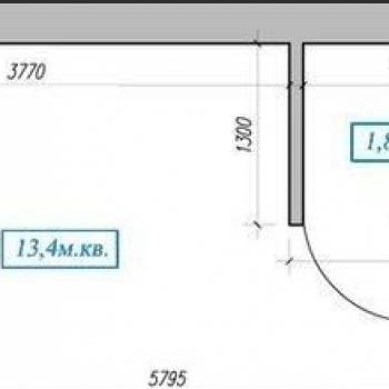 Сдается 1-комнатная квартира, 13 м²