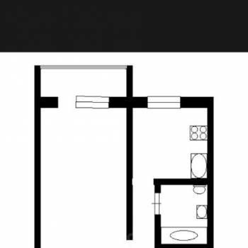 Продается 1-комнатная квартира, 31,5 м²