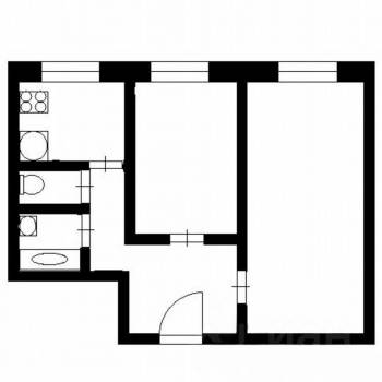 Продается 2-х комнатная квартира, 40,5 м²