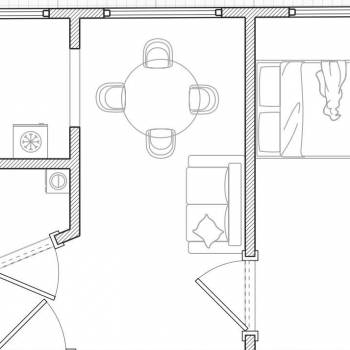 Сдается 2-х комнатная квартира, 45,2 м²