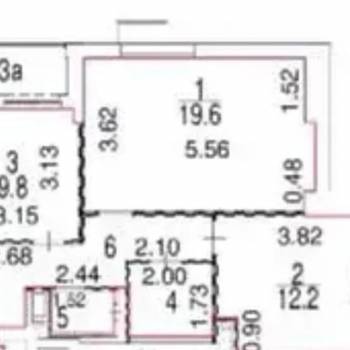 Продается 2-х комнатная квартира, 56 м²
