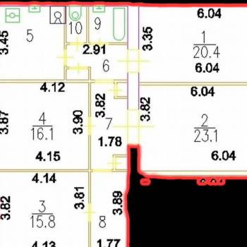 Продается Многокомнатная квартира, 107,7 м²