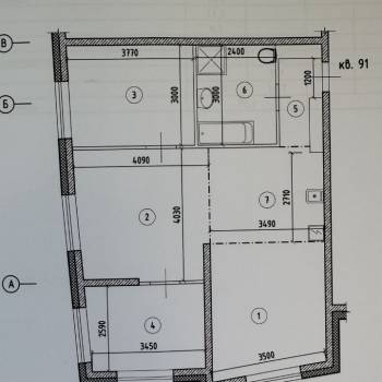 Сдается Многокомнатная квартира, 70,1 м²