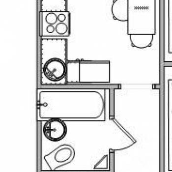 Сдается 2-х комнатная квартира, 37 м²