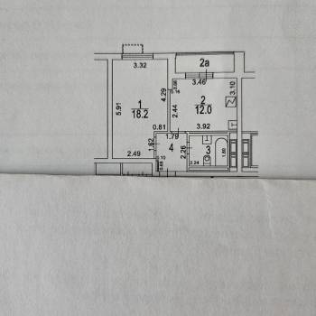 Сдается 1-комнатная квартира, 38 м²