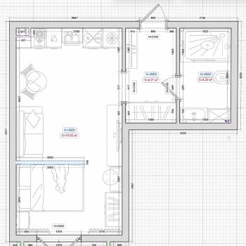 Продается 1-комнатная квартира, 28,6 м²