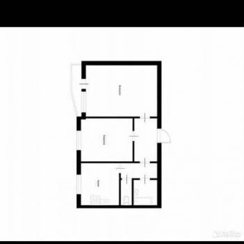 Сдается 2-х комнатная квартира, 54 м²