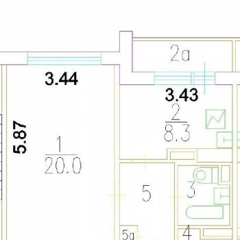 Сдается 1-комнатная квартира, 36,8 м²