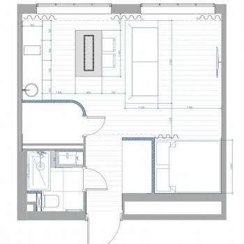 Сдается 1-комнатная квартира, 30,3 м²