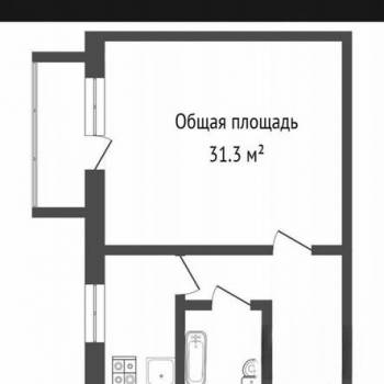Сдается 1-комнатная квартира, 30 м²