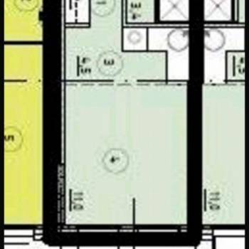 Продается 1-комнатная квартира, 21,9 м²