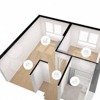 Сдается 1-комнатная квартира, 41 м²
