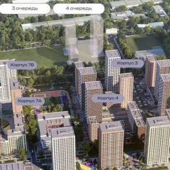 Продается 2-х комнатная квартира, 56,4 м²