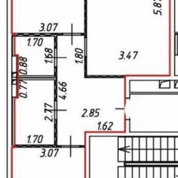 Сдается Многокомнатная квартира, 70 м²