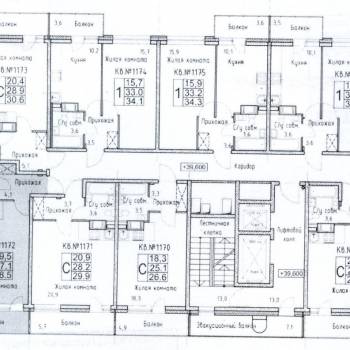 Продается 1-комнатная квартира, 26,8 м²