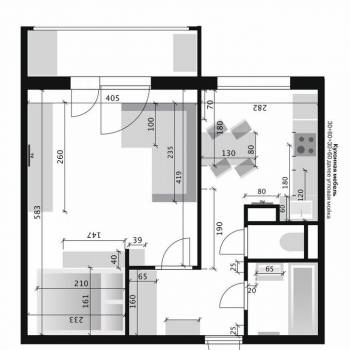 Продается 1-комнатная квартира, 38,1 м²