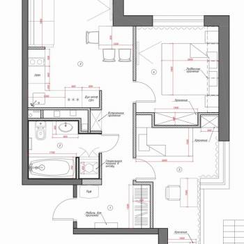 Сдается 2-х комнатная квартира, 44 м²