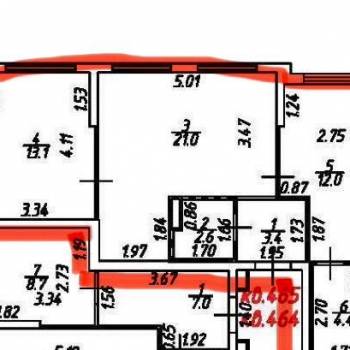 Продается 2-х комнатная квартира, 56,5 м²