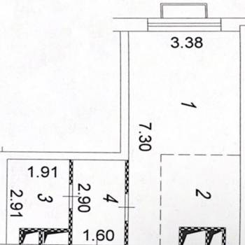 Продается 1-комнатная квартира, 33 м²