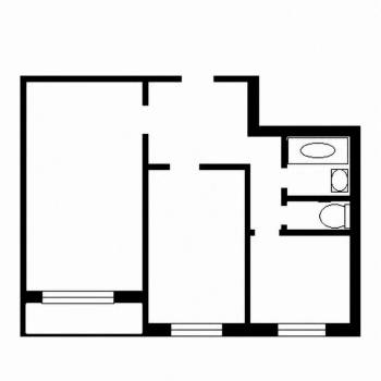 Продается 2-х комнатная квартира, 44,2 м²